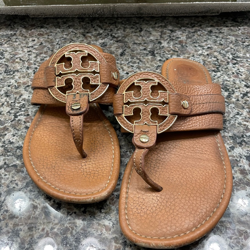 Tory Burch Miller Sandal - Tan